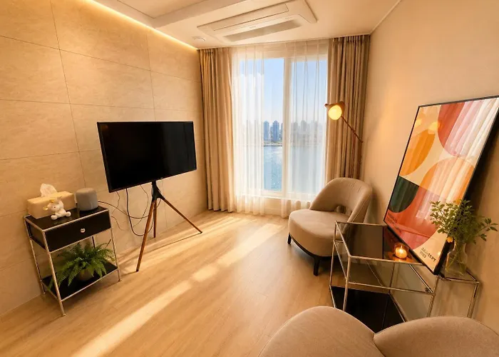 Gwanganli Fantastic View 하우스 & 무료주차 Apartment