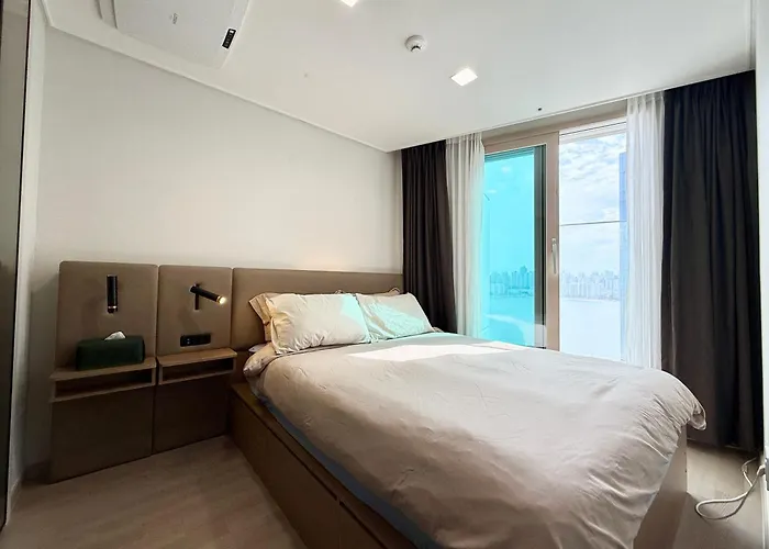 Apartment Gwanganli Fantastic View 하우스 & 무료주차 Busan